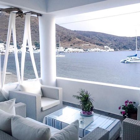 Thomas Villas On The Beach Katápola Dış mekan fotoğraf