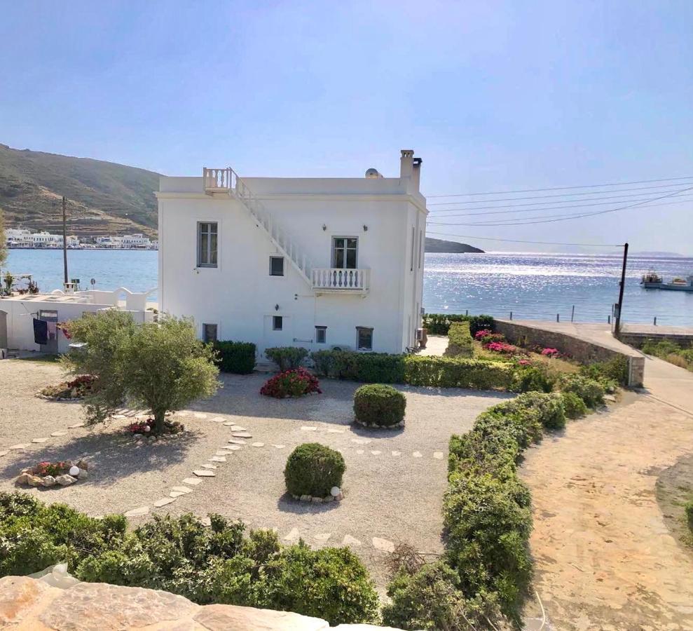 Thomas Villas On The Beach Katápola Dış mekan fotoğraf