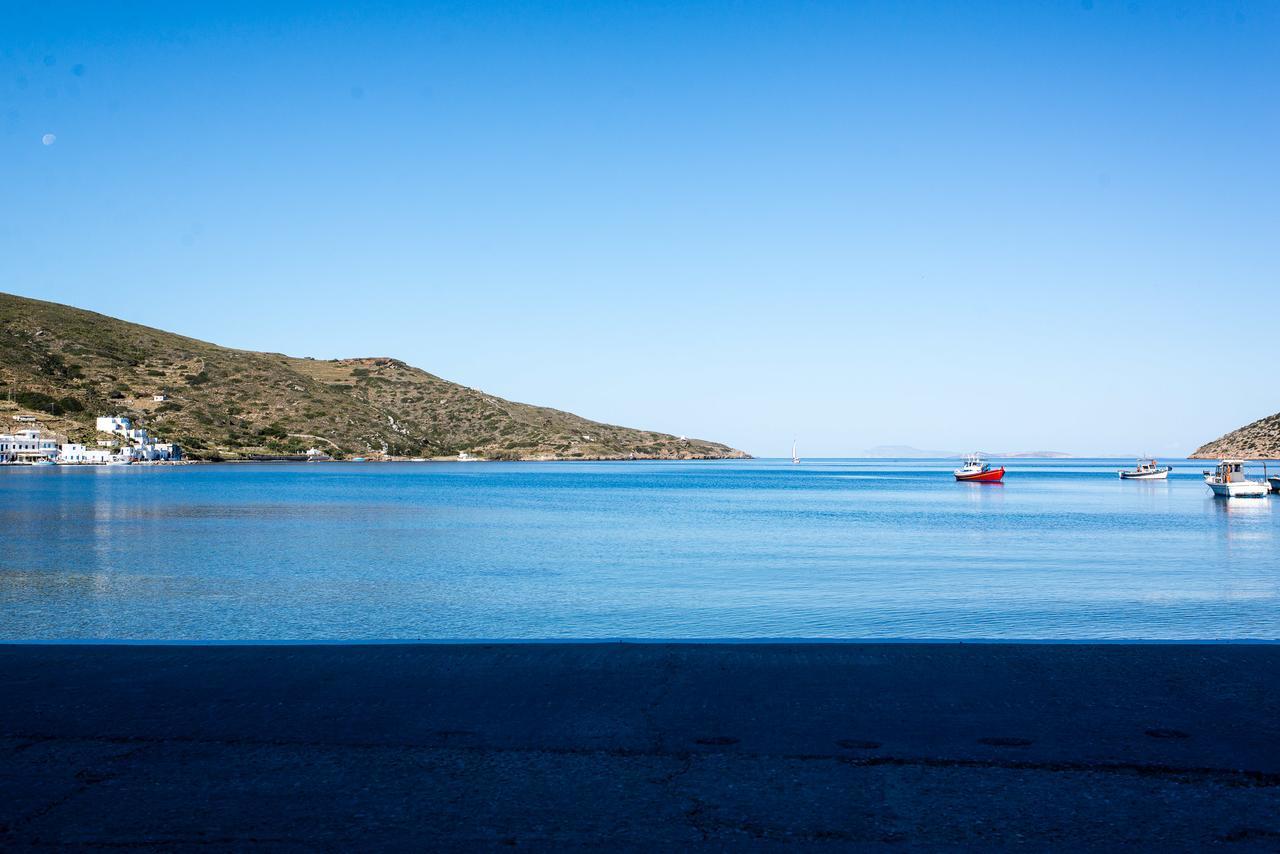 Thomas Villas On The Beach Katápola Dış mekan fotoğraf