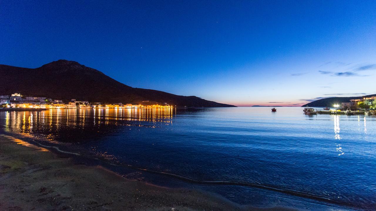 Thomas Villas On The Beach Katápola Dış mekan fotoğraf
